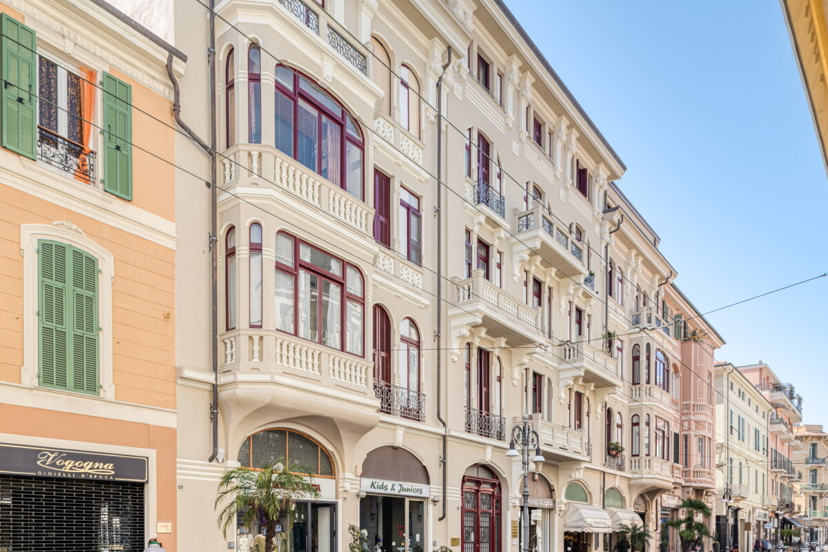 Bordighera lavori di riqualificazione facciate 1